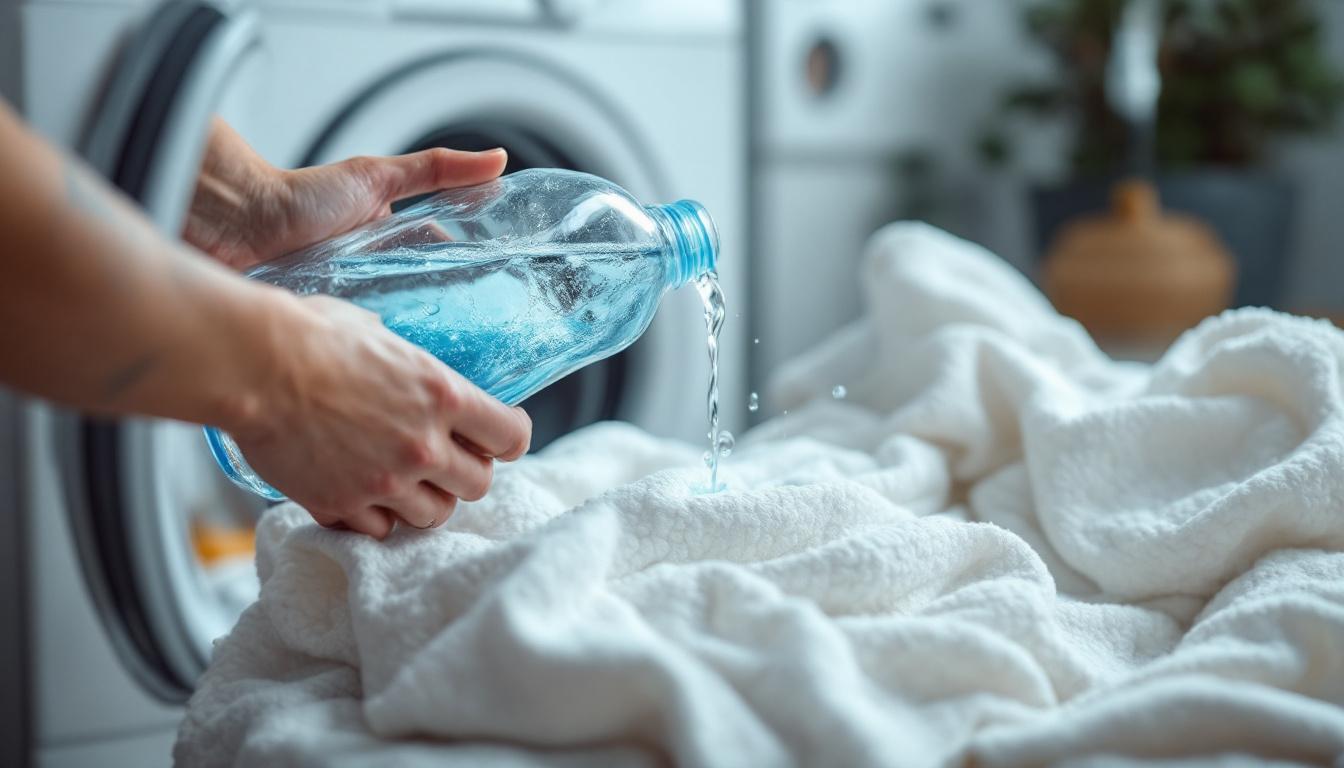 Pourquoi tant de gens glissent une bouteille d’eau dans leur machine à laver « mon linge est plus doux et ça réduit les dépenses »