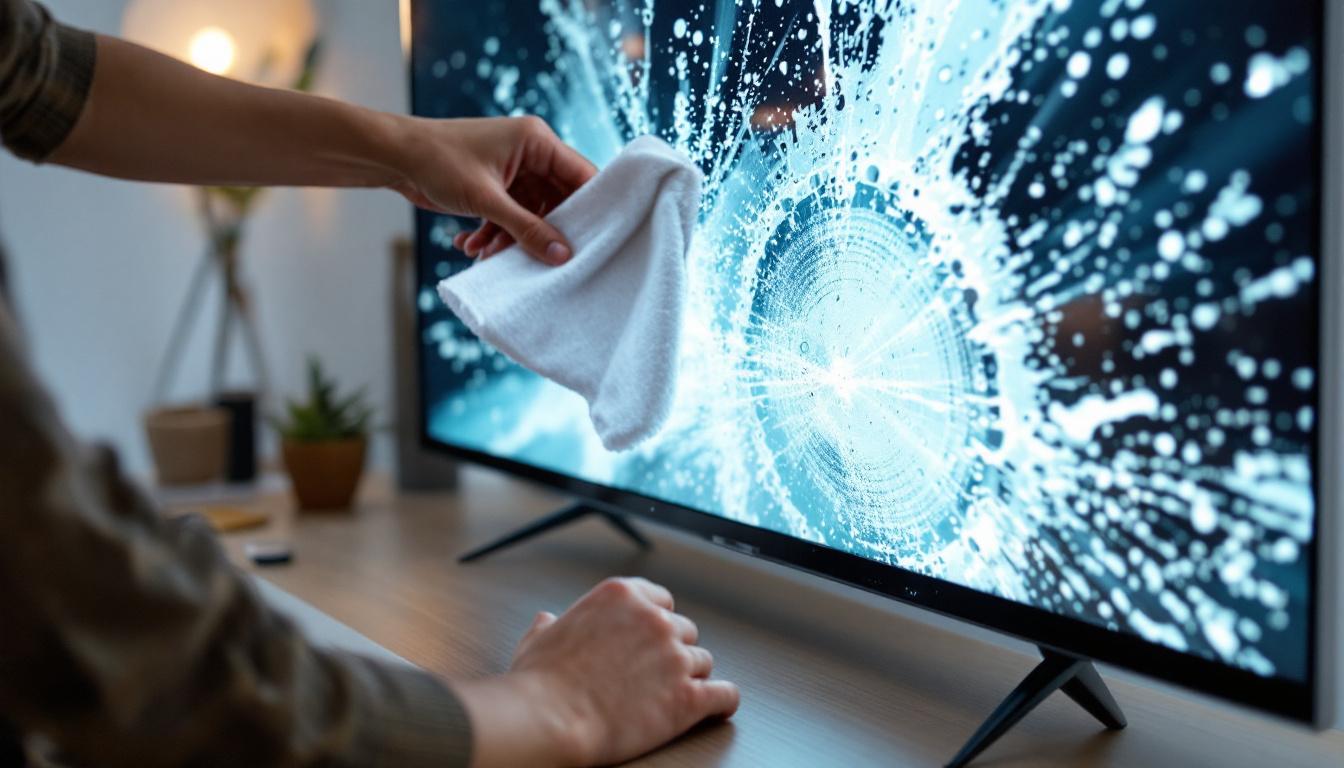 Nettoyez votre écran de télévision sans produits chimiques grâce à cette méthode douce « je pensais que les traces étaient définitives, tout est parti en 2 minutes »